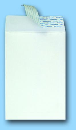 Clairefontaine 8242C Un carton de 500 Pochettes blanches auto-adhésives 16,2x22,9 cm 120g en vrac 