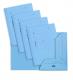 Sous-dossier OAZ chemise HV 2 rabats, lot de 25, A4 kraft bleu pastel,image 1