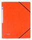 Chemise à élastique Top File+, carte lisse, coloris orange,image 1