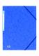 Chemise 3 rabats à élastiques Eurofolio+, carte grainée, coloris bleu,image 1
