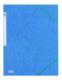 Chemise à élastique 3 rabats Top File+, carte relief, coloris bleu clair,image 1