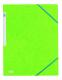Chemise à élastique 3 rabats Top File+, carte relief, coloris vert pastel,image 1