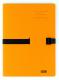 Chemise extensible Boston A4, à sangle et clip, coloris orange,image 1