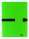 Chemise extensible Boston A4, à sangle et clip, coloris vert,image 1
