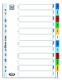 Intercalaires mensuels A4, 12 positions Jan-Déc, en polypro 12/100e, coloris assortis,image 1