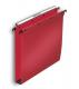 Boîte de 10 dossiers suspendus Ultimate H A4, fond D30, en polypro rouge,image 1