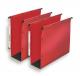 Boîte de 10 dossiers suspendus Ultimate A4, fond D80, en polypro rouge,image 1