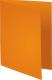 Paquet de 100 chemises FOREVER 170 à bord décalé 10 mm, coloris orange,image 1