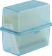 Boîte à fiches MEMO-BOX Linicolor, format A8, coloris turquoise,image 1
