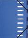 Trieur extensible FOREVER, 9 compartiments, coloris bleu clair,image 1