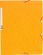 Chemise à élastique Carte lustrée, coloris jaune,image 1
