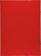 Chemise à élastique 3 rabats Carte lustrée, Format A3, coloris rouge,image 1