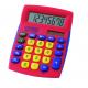 Calculatrice de table petit format SDC-450NRDCFS, coloris rouge,image 1