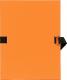 Chemise à dos extensible, papier toilé, coloris orange,image 1