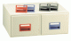 Fichier à 2 tiroirs, pour fiches 14,8 x 21 cm, fichier 22 x 56 cm.,image 1
