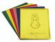 Boîte de 100 pochettes-coins, A4, en polypro 120µ, coloris jaune,image 1