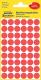 Etui de 270 pastilles adhésives, diamètre 12 mm, coloris rouge (5 feuilles / cdt),image 1