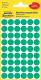 Etui de 270 pastilles adhésives, diamètre 12 mm, coloris vert (5 feuilles / cdt),image 1