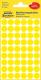 Etui de 270 pastilles adhésives, diamètre 12 mm, coloris jaune (5 feuilles / cdt),image 1
