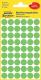 Etui de 270 pastilles adhésives, diamètre 12 mm, coloris vert fluo (5 feuilles / cdt),image 1
