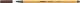 Stylo-feutre point 88, tracé 0,4mm, encre marron, coloris jaune/marron,image 2