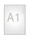 Cadre à clapets Standard, A1, aluminium anodisé, coloris argent,image 1