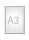 Cadre à clapets Standard, A3, aluminium anodisé, coloris argent,image 1