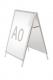 Tréteau d'affichage Public, format A0, en aluminium,image 1