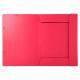 Chemise à élastique 3 rabats Carte lustrée, Format A3, coloris rouge,image 2