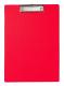Porte-bloc en carton plastifié, format A4, coloris rouge,image 1