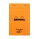 Bloc Message N°14 orange format 110x170, 80 feuilles 80 g/m² agrafées, pré-imprimé,image 1