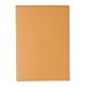 Porte-bloc Boutique orange 155x223, simili cuir, avec porte-crayon + bloc N°16 ligné,image 1
