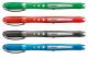 Etui de 4 stylos rollers Worker+ colorful, pointe M, encre B/N/V/R, coloris assortis (4),image 2