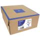 Boîte de 500 enveloppes Adhéclair blanches, fond gris, adhésive avec bande, 80 g/m², DL,image 1