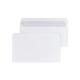 Boîte de 500 enveloppes Adhéclair blanches, fond gris, adhésive avec bande, 80 g/m², DL, avec fermeture Confidence et ouverture facile en bout,image 1