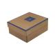 Boîte de 500 enveloppes Adhéclair blanches, fond gris, adhésive avec bande, 90 g/m², DL,image 1