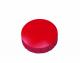 Aimants ronds Solid, Ø 24 x ép. 8 mm, force 0,6 kg, 10 pcs, coloris rouge,image 1
