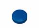 Aimants ronds Solid, Ø 24 x ép. 8 mm, force 0,6 kg, 10 pcs, coloris bleu,image 1