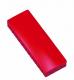 Aimants rectangulaires Solid, 54x19 x ép. 8 mm, force 1 kg, 10 pcs, coloris rouge,image 1