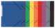 Chemise à élastique Top File+ A4, en carte lisse coloris assortis (9),image 1