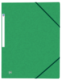 Chemise à élastique Top File+ A4, en carte lisse coloris vert,image 1