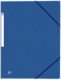 Chemise à élastique 3 rabats Top File+, carte relief, coloris bleu,image 1