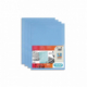 Sachet de 10 pochettes coin Fard'Liss, A4, PVC lisse, coloris bleu,image 1