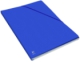 Chemise à élastique Eurofolio+ Alpina A4, dos de 15, en carte grainée coloris bleu,image 1