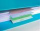 Etui de 100 intercalaires format 240x105 mm, en papier recyclé, coloris assortis,image 4