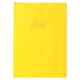 Protège-cahier Grain Losange A4, PVC 18/100, coloris jaune, avec porte-étiquette,image 1