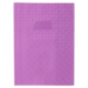 Protège-cahier Grain Losange A4, PVC 18/100, coloris violet, avec porte-étiquette,image 1