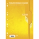 Feuillets mobiles Ligne 7000 A4, paquet filmé de 50 feuilles perforées 80 g/m², coloris jaune, Séyès,image 1