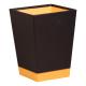 Corbeille à papier Rhodiarama, 20 litres, simili cuir, coloris noir,image 1