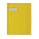 Protège-cahier SMS, 17x22, en PVC 12/100e, coloris jaune,image 1